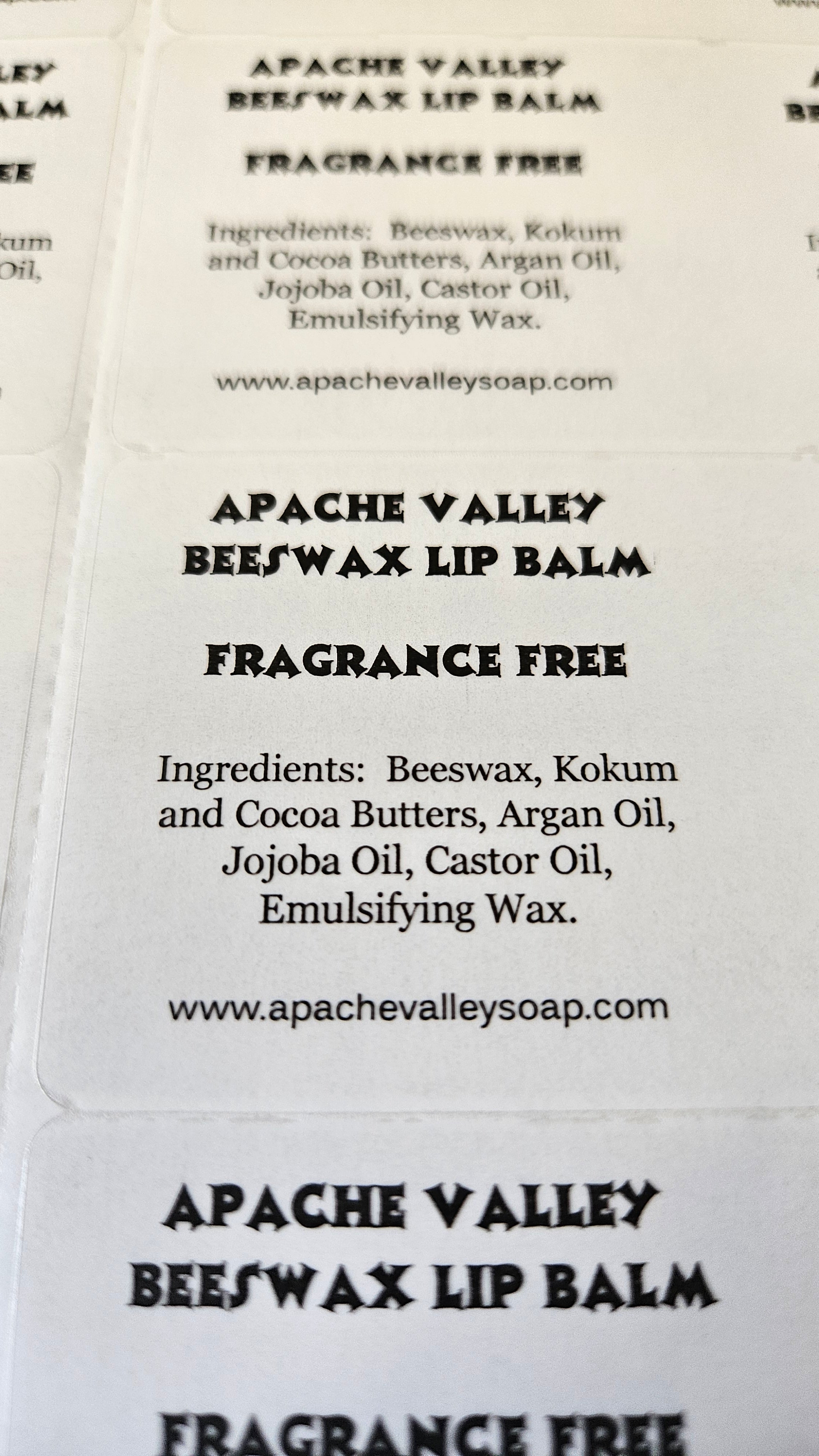 Apache Valley Lip Balm