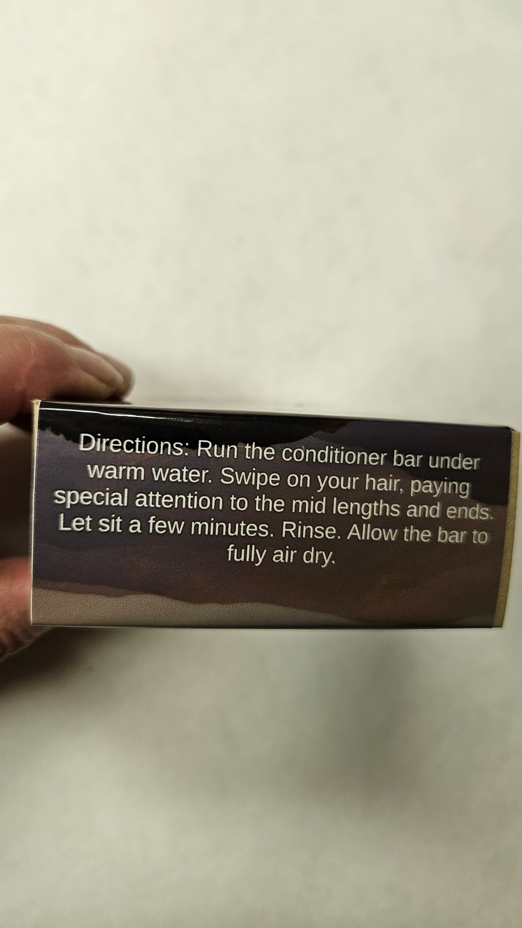 Conditioner Bar