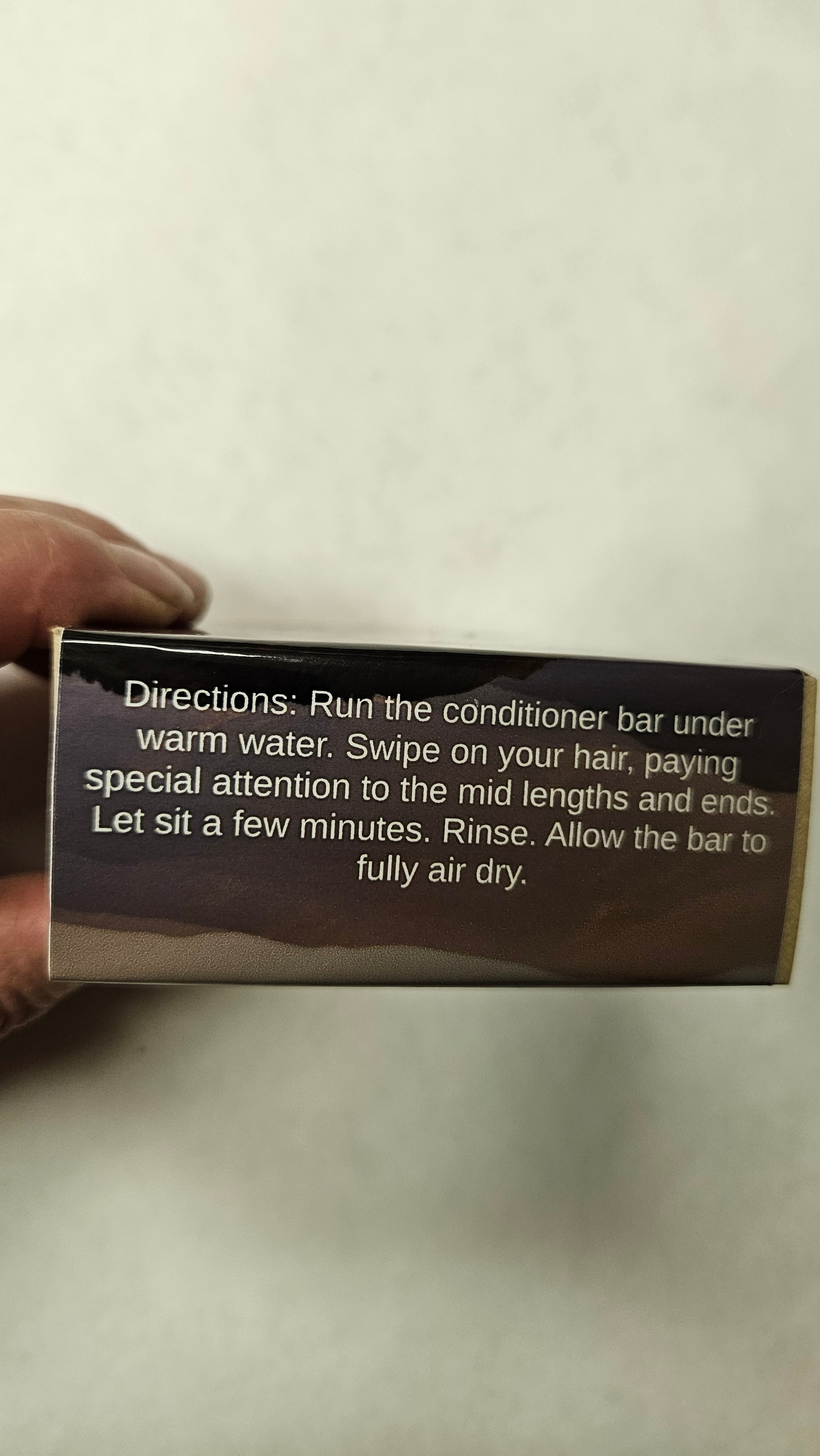 Conditioner Bar